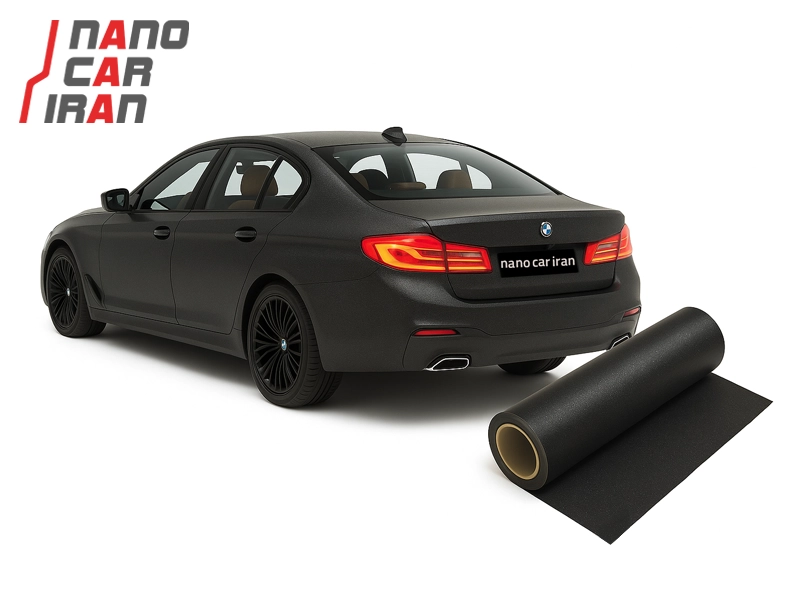 کاور محافظتی مشکی مات متالیک آکس وینیل مدل اسموکی